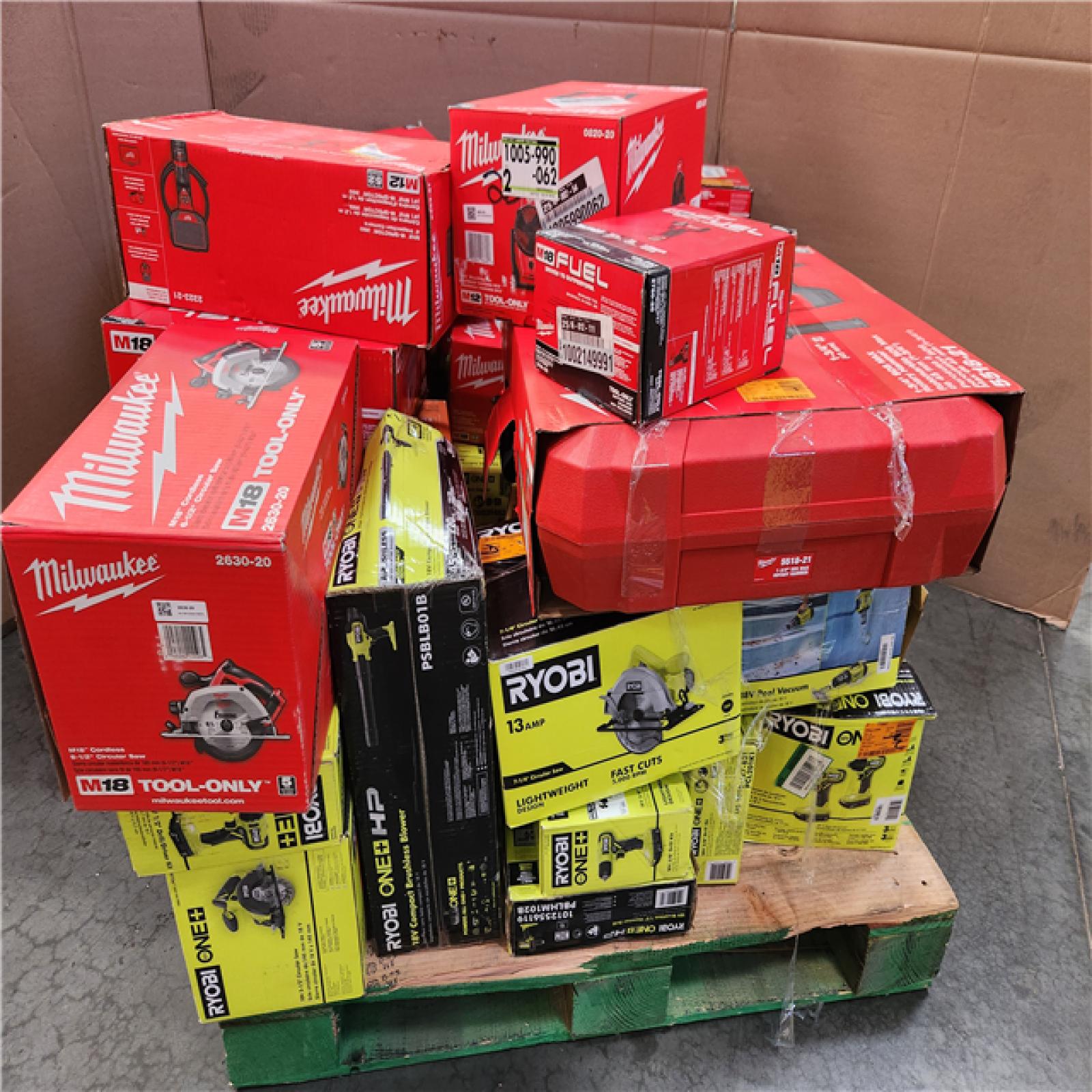 California AS-IS Tool Pallet