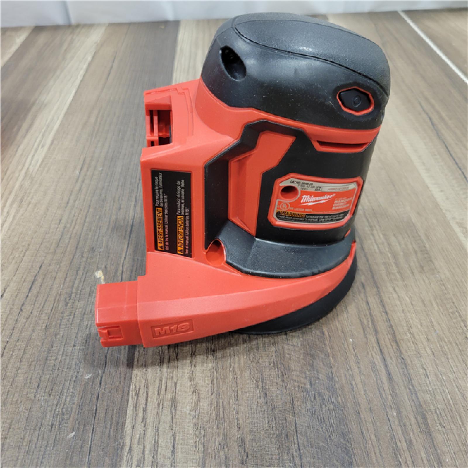 AS-IS Milwaukee 2648-20 - M18 5  7000-12000 Opm Cordless Variable Speed Random Orbital Sander