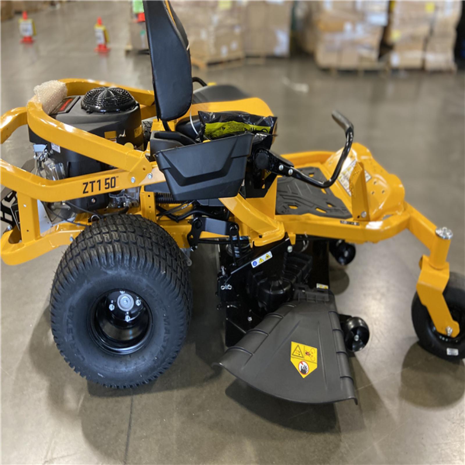 DALLAS LOCATION - Cub Cadet Ultima ZT1 50 in. Fabricated Deck 23HP V-Twin Kawasaki FR Series Engine Dual Hydro Drive Gas Zero Turn Riding Lawn Mower
