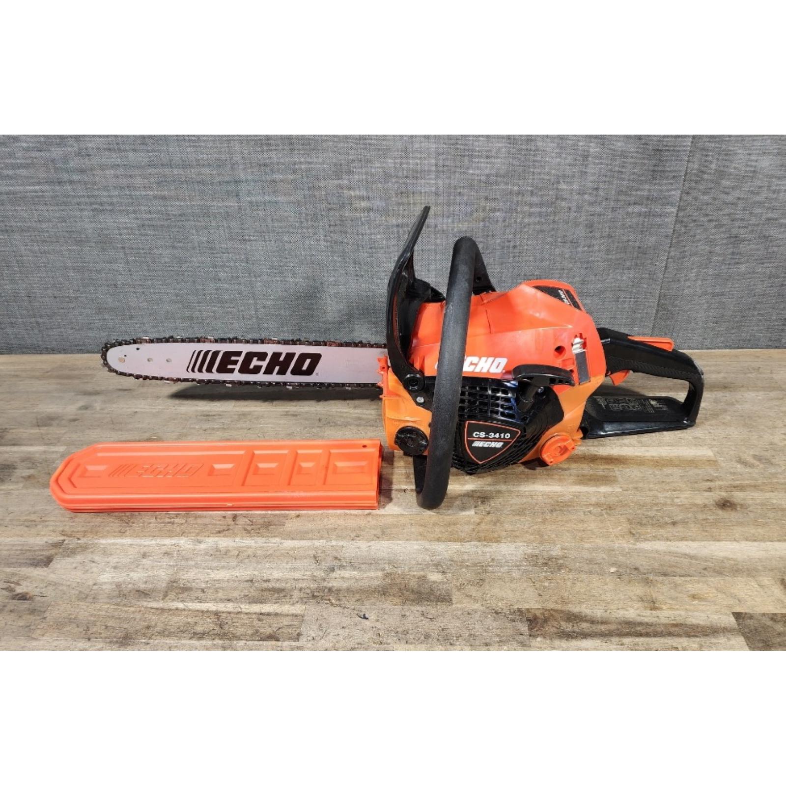 HOUSTON LOCATION - AS-IS Echo 34.4 Cc Professional-Grade Chainsaw with 16 Inch Bar - CS-3410-16