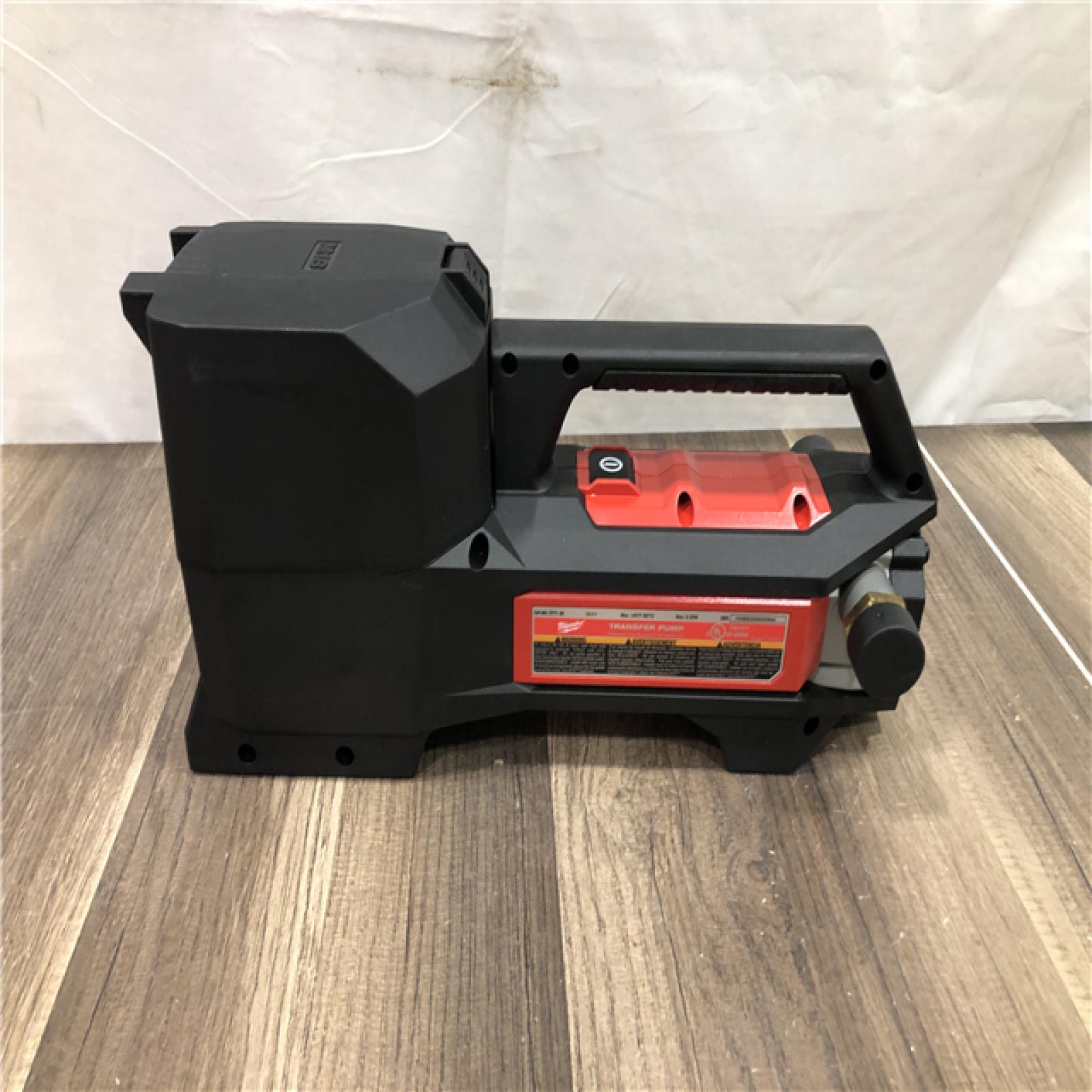 AS-IS Milwaukee 18-Volt 1/4 HP Lithium-Ion Cordless Transfer Pump (Tool Only)