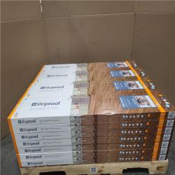 CALIFORNIA AS-IS LIKE NEW LIFEPROOF HIGH TRAFFIC RIGID CORE VINYL PLANK FLOORING IN CLERMONT ELM