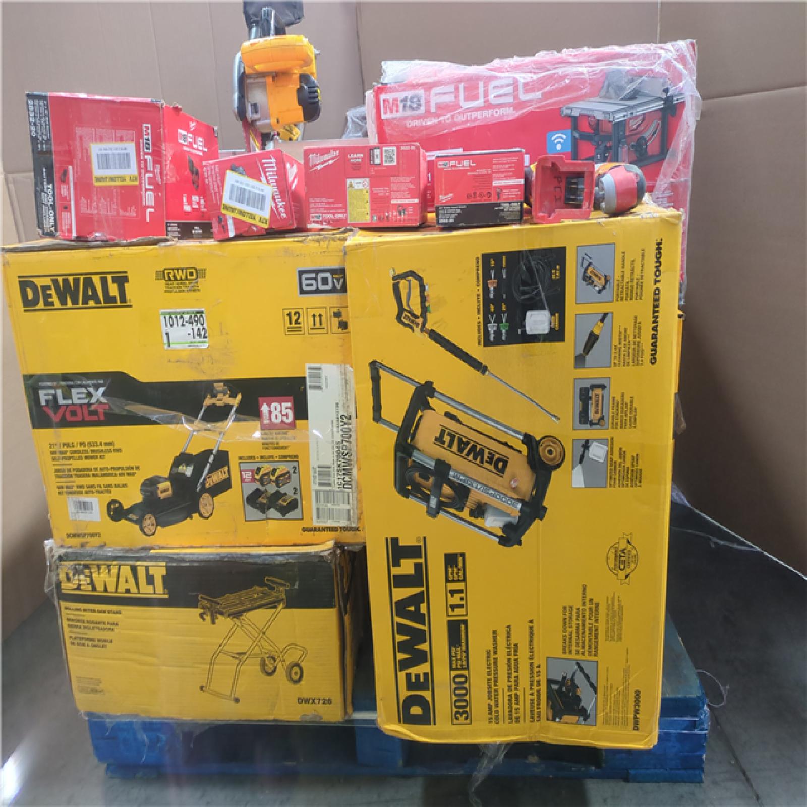 CALIFORNIA AS-IS TOOL PALLET