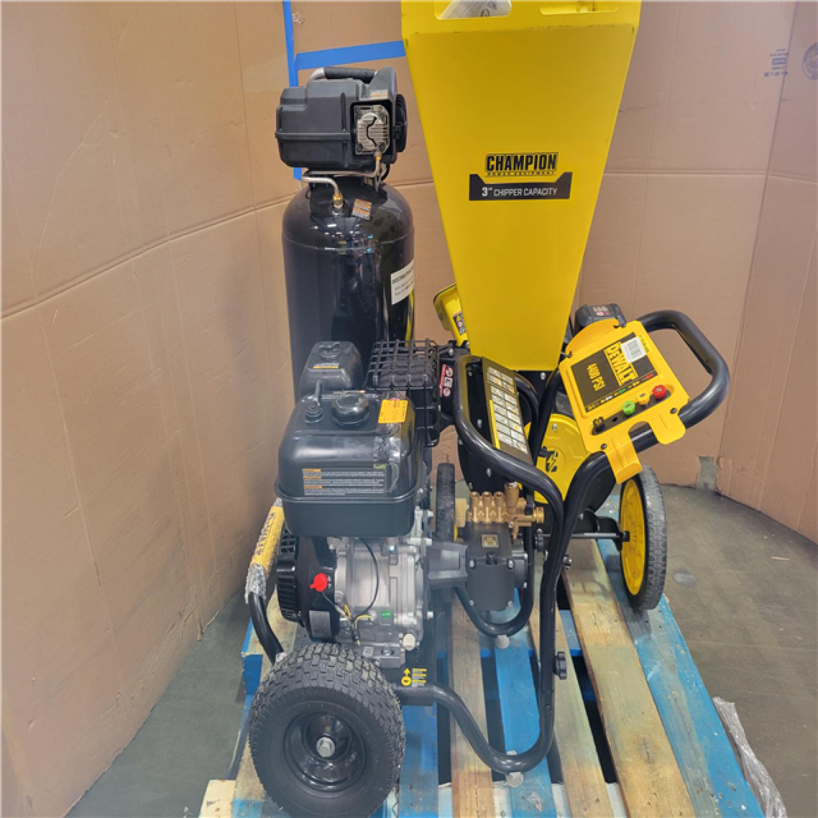 CALIFORNIA AS-IS OUTDOOR POWER EQUIPMENT