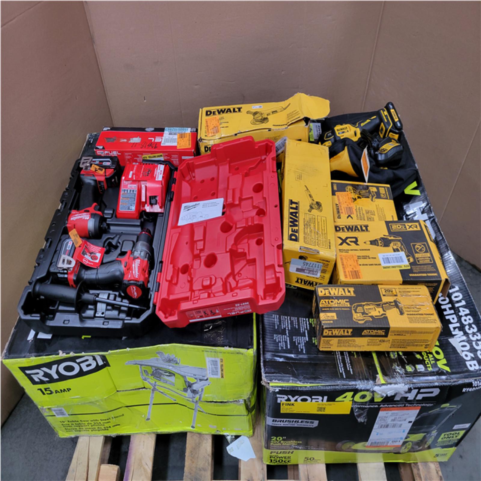 CALIFORNIA AS-IS TOOL PALLET