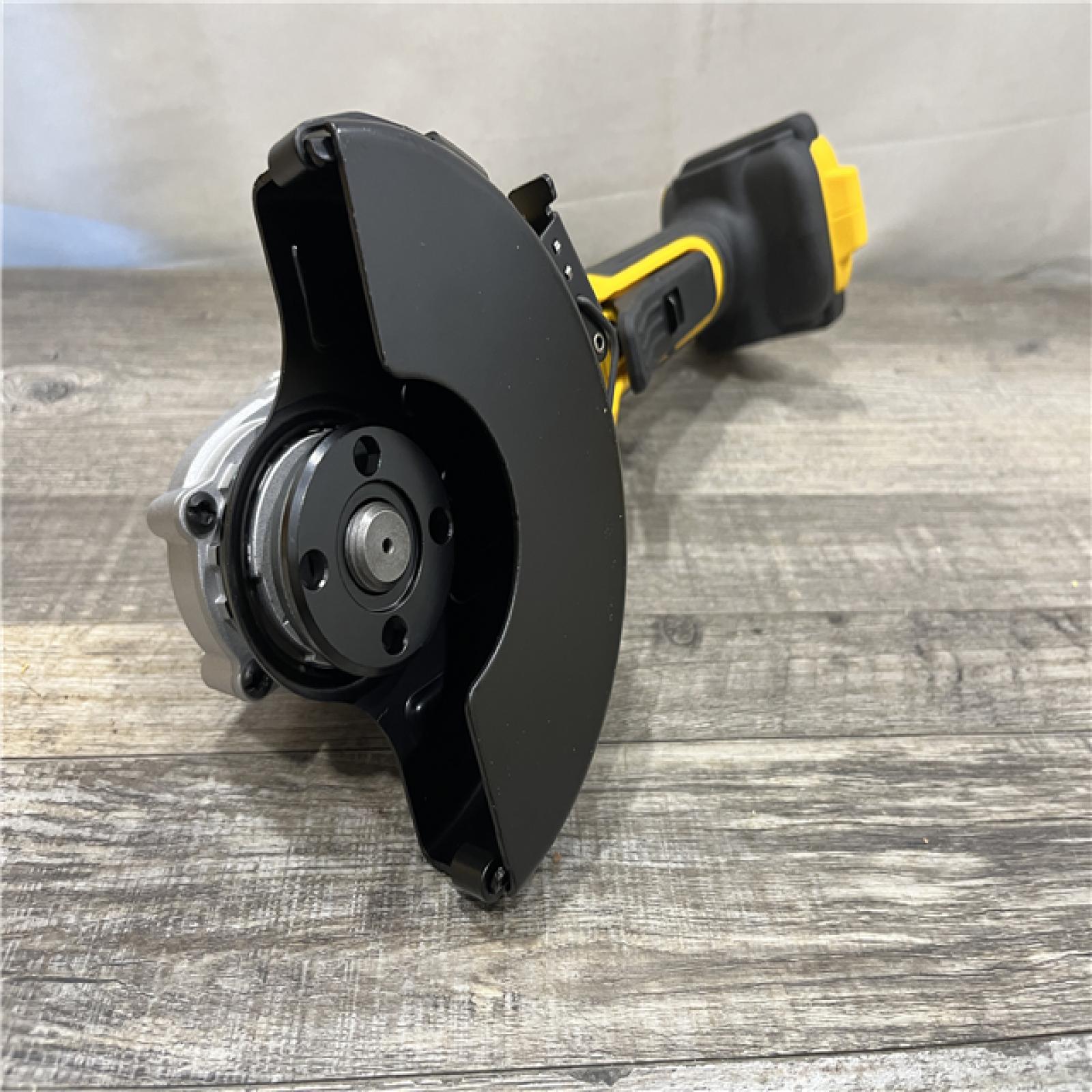 AS-IS DEWALT 20V MAX Cordless Brushless 4-1/2 in. Angle Grinder with Paddle Switch (Tool Only)