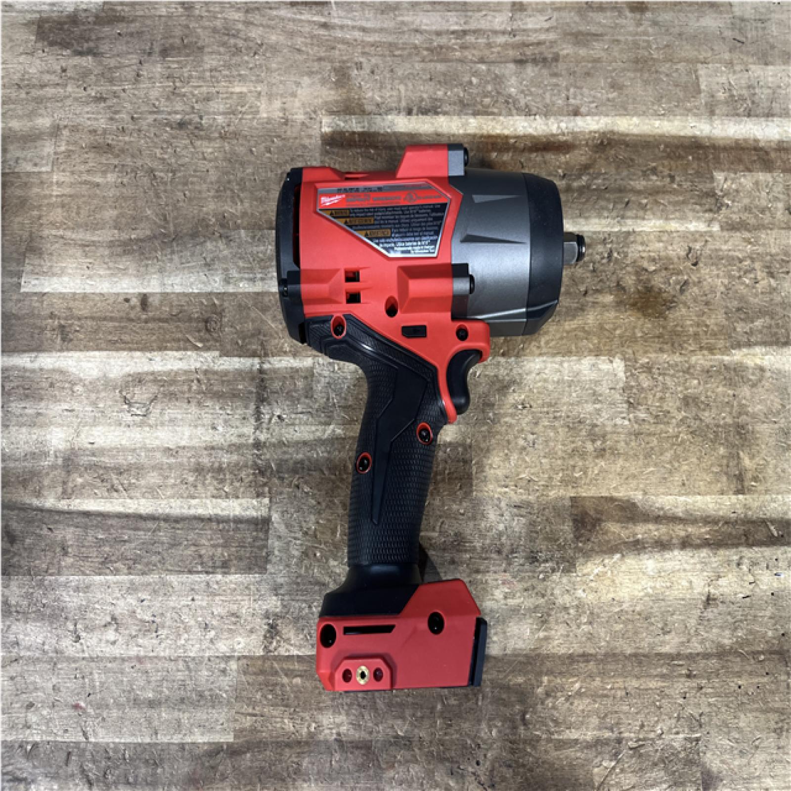 Houston Location AS-IS Milwaukee FUEL 18V Lithium-Ion Brushless Cordless 1/2 in. Impact Wrench with Friction Ring (Tool-Only)