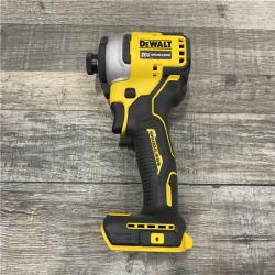 AS-IS DEWALT Atomic 20V Max Lithium-Ion Brushless Cordless Compact 1/4 in. Impact Driver Kit
