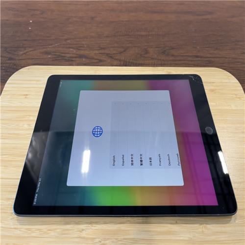 AS-IS Apple - 10.2-Inch iPad with Wi-Fi + Cellular - 64GB - Space Gray