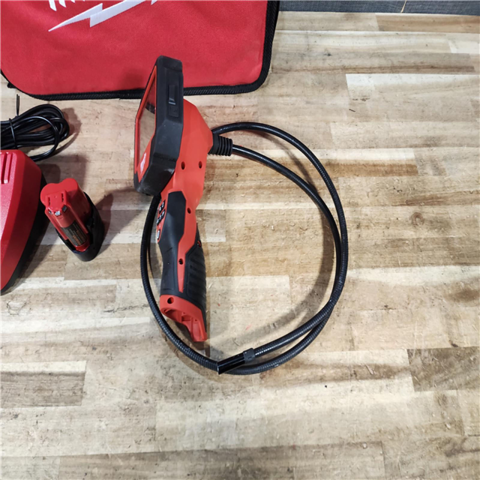 HOUSTON LOCATION - AS - IS Milwaukee 12V Lithium-Ion Cordless M-SPECTOR 360-Degree 4 ft. Inspection Camera Kit
