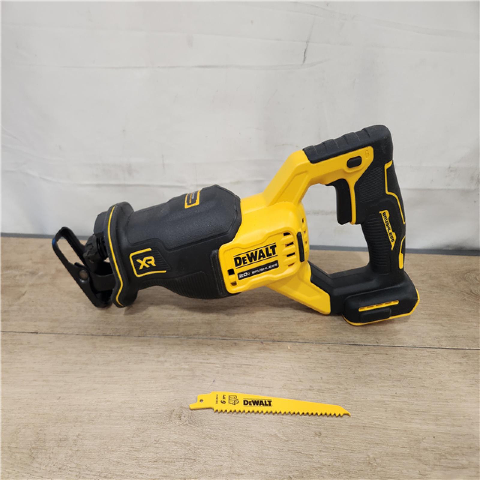 AS-IS- 20V MAX XR Cordless Brushless Reciprocating Saw (Tool Only)