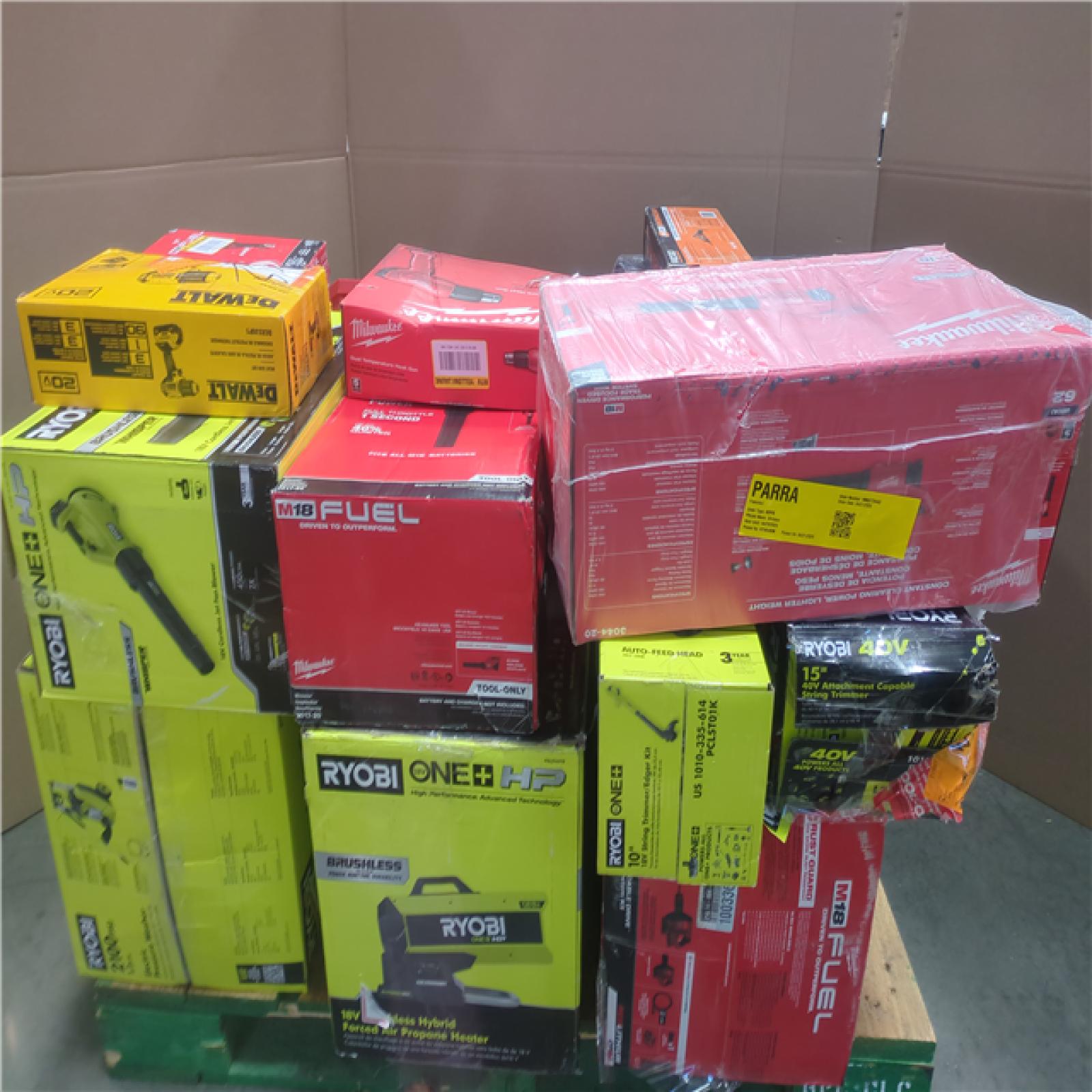 CALIFORNIA AS-IS TOOL PALLET