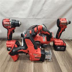 AS-IS- Milwaukee M18 4-Tool Combo Kit