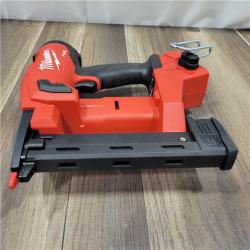 AS-IS  MILWAUKEE M18 FUEL 18-Volt Lithium-Ion Brushless Cordless 18-Gauge 1/4 in. Narrow Crown Stapler (Tool-Only)