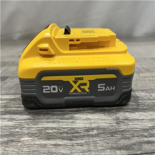 AS-IS DEWALT POWERSTACK 20V Lithium-Ion 5.0Ah Battery Pack