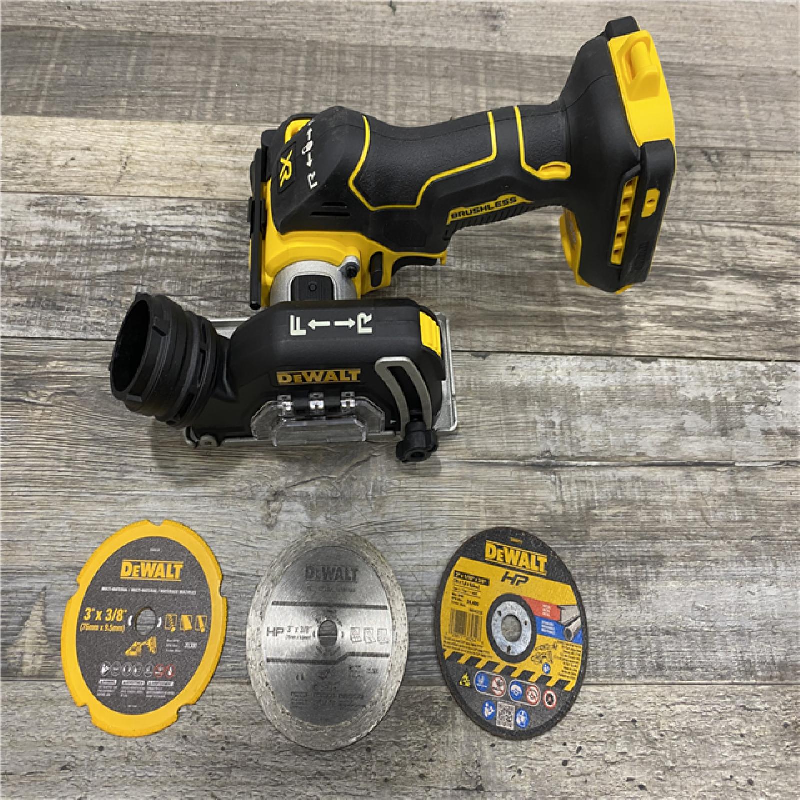 AS-IS DEWALT 20V XR Cordless 3 in. Cut-Off Tool (Tool Only)