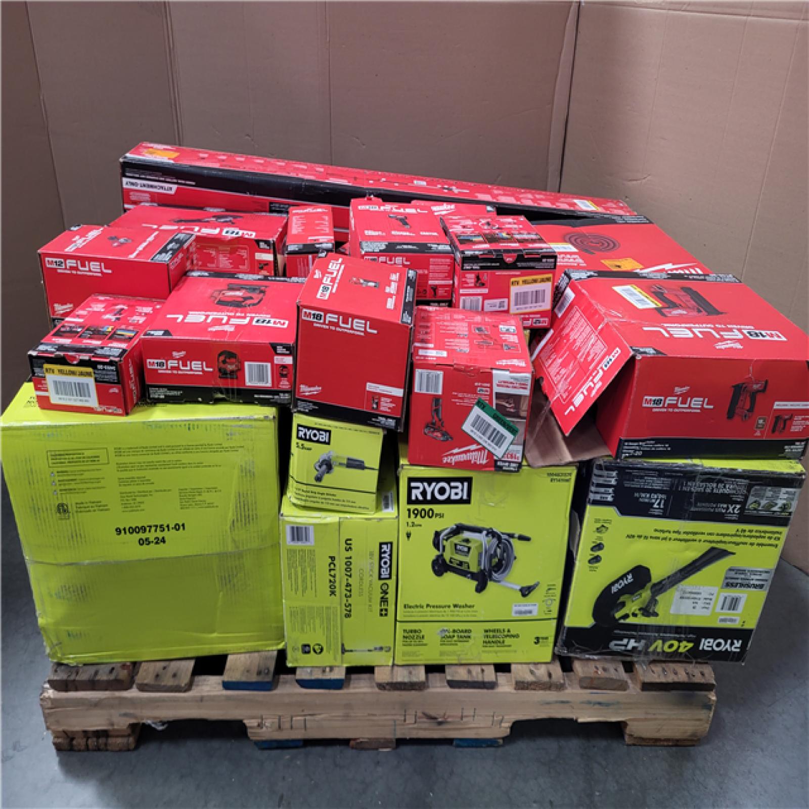 CALIFORNIA AS-IS TOOL PALLET