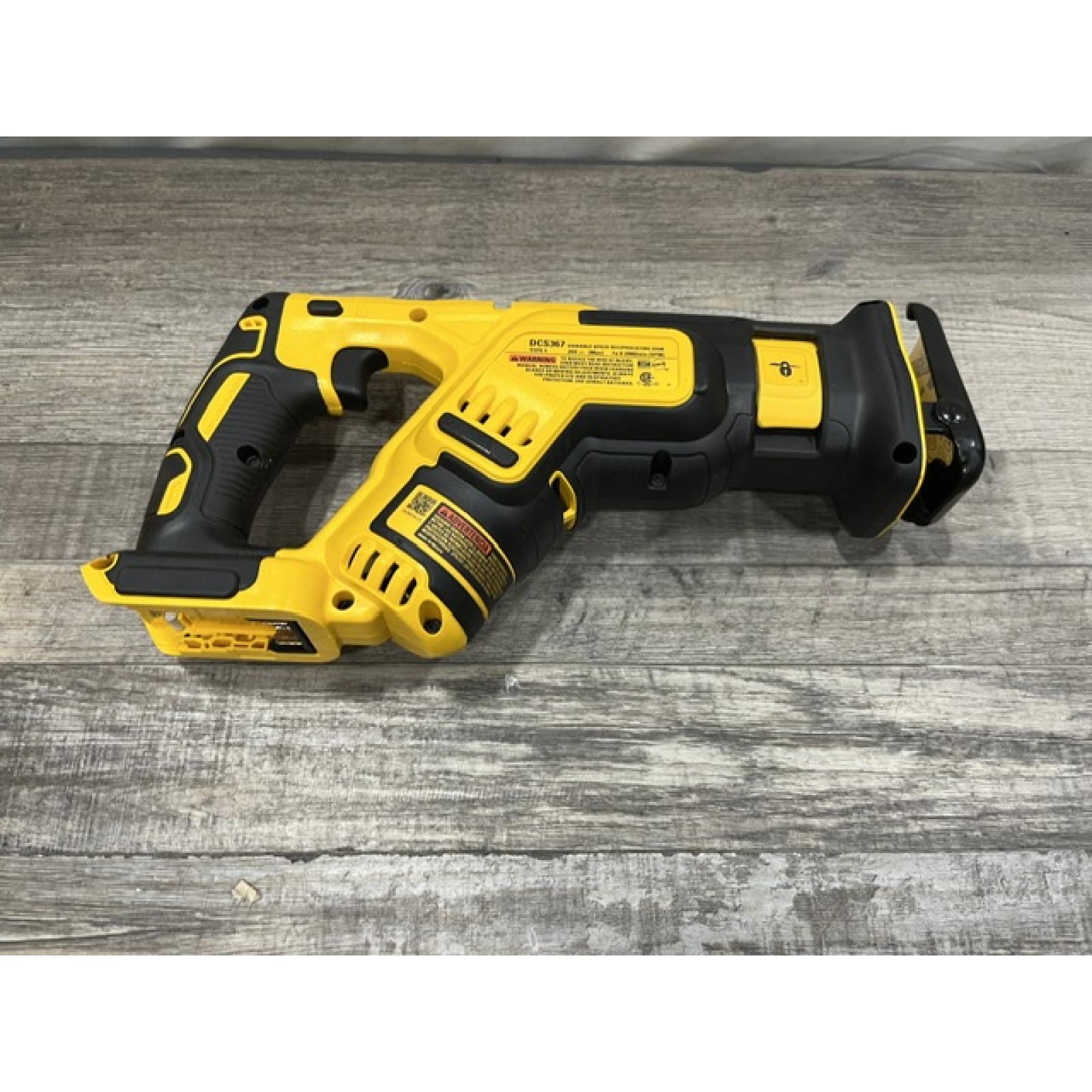 AS-IS DEWALT 20V MAX XR Cordless Brushless Compact Reciprocating Saw (Tool Only)