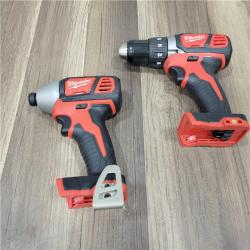 AS-IS Milwaukee M18 18-Volt Lithium-Ion Cordless Combo Kit 7-Tool with 2-Batteries, Charger and Tool Bag