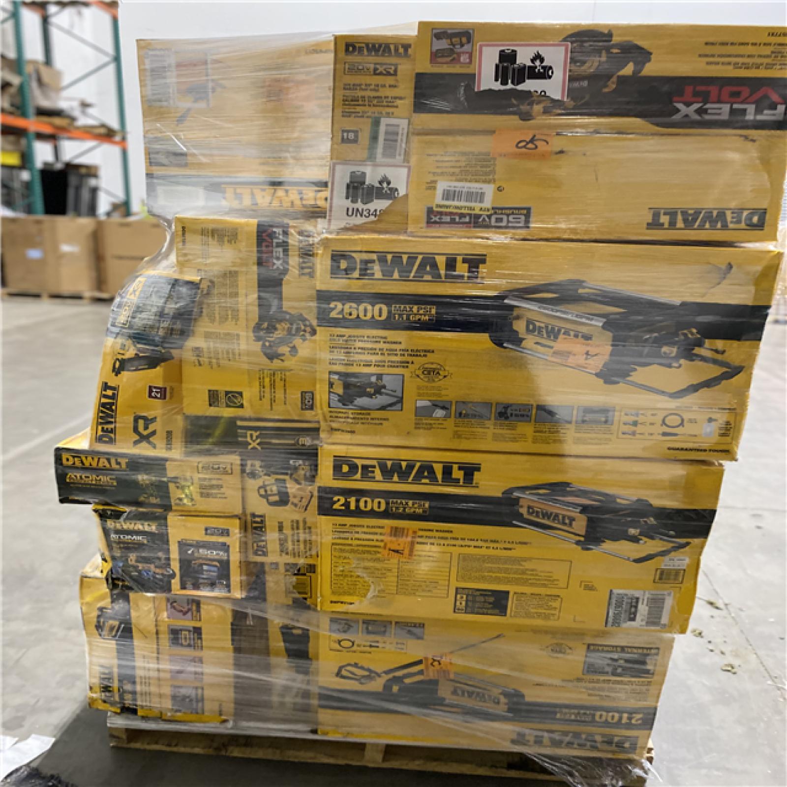 Dallas Location - As-Is DEWALT Tool Pallet