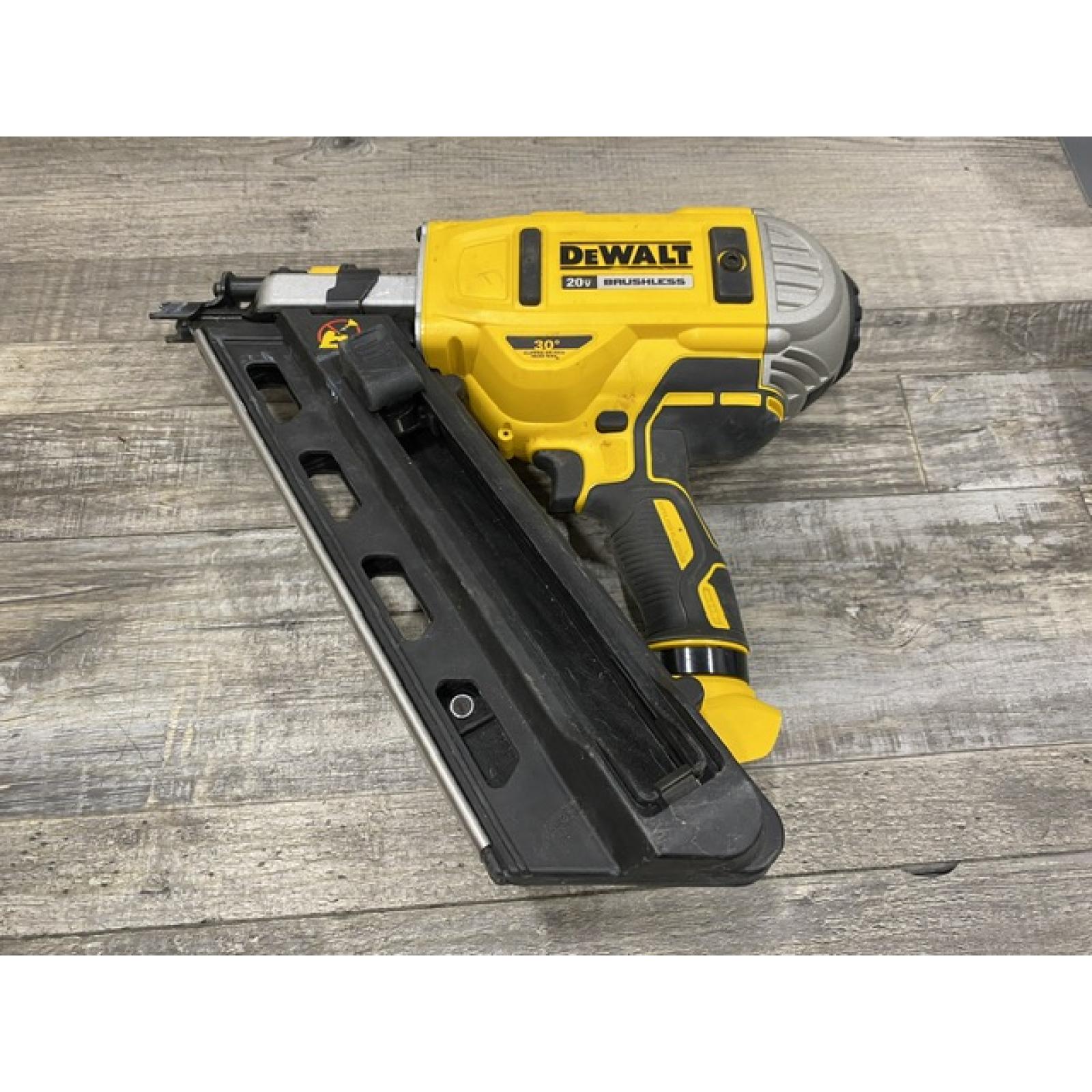 AS-IS DEWALT 20V MAX Brushless Li-Ion Framing Nailer (Tool Only)