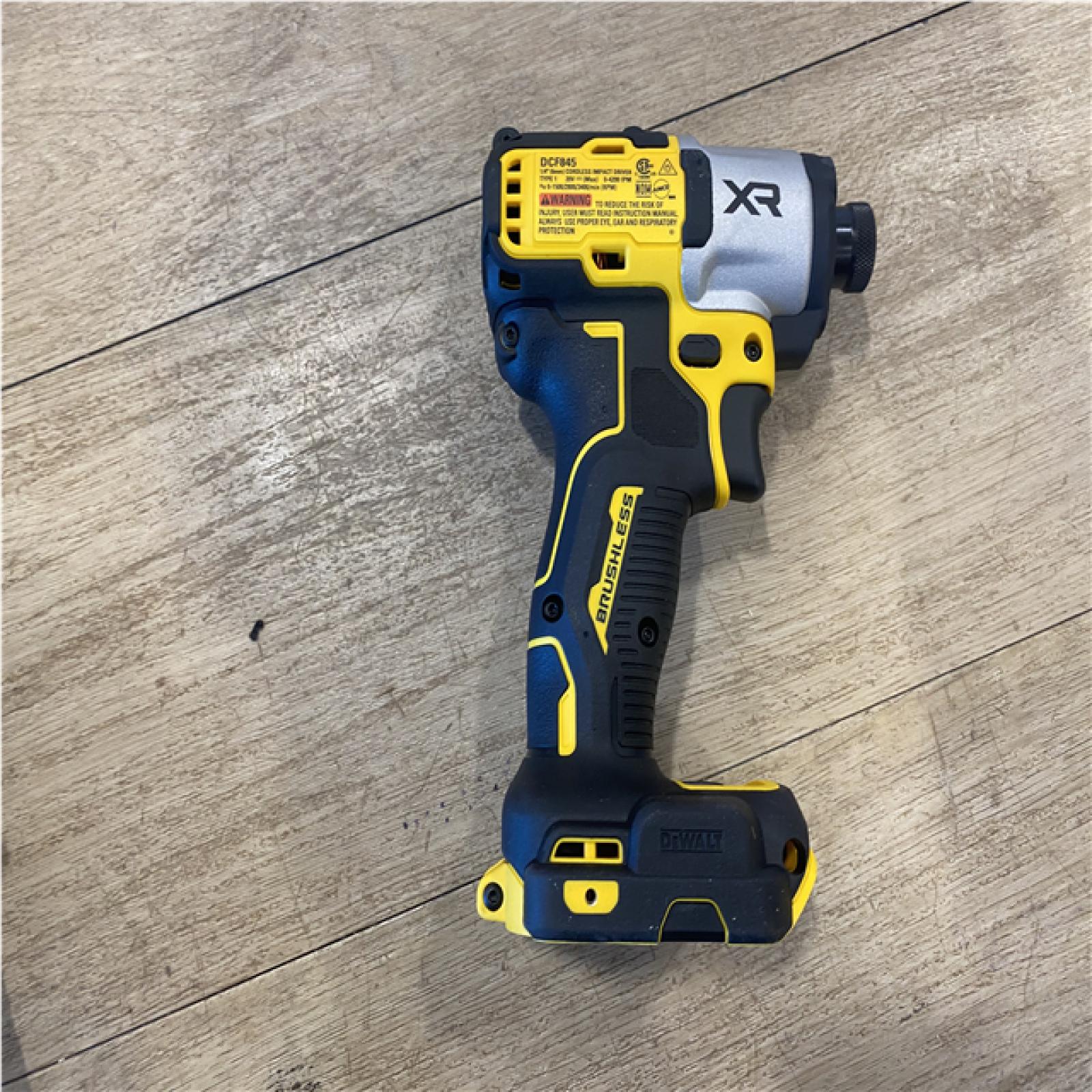 as-is DEWALT 20V XR Lithium-Ion Cordless Brushless 1/2 in. Drill/Driver Kit