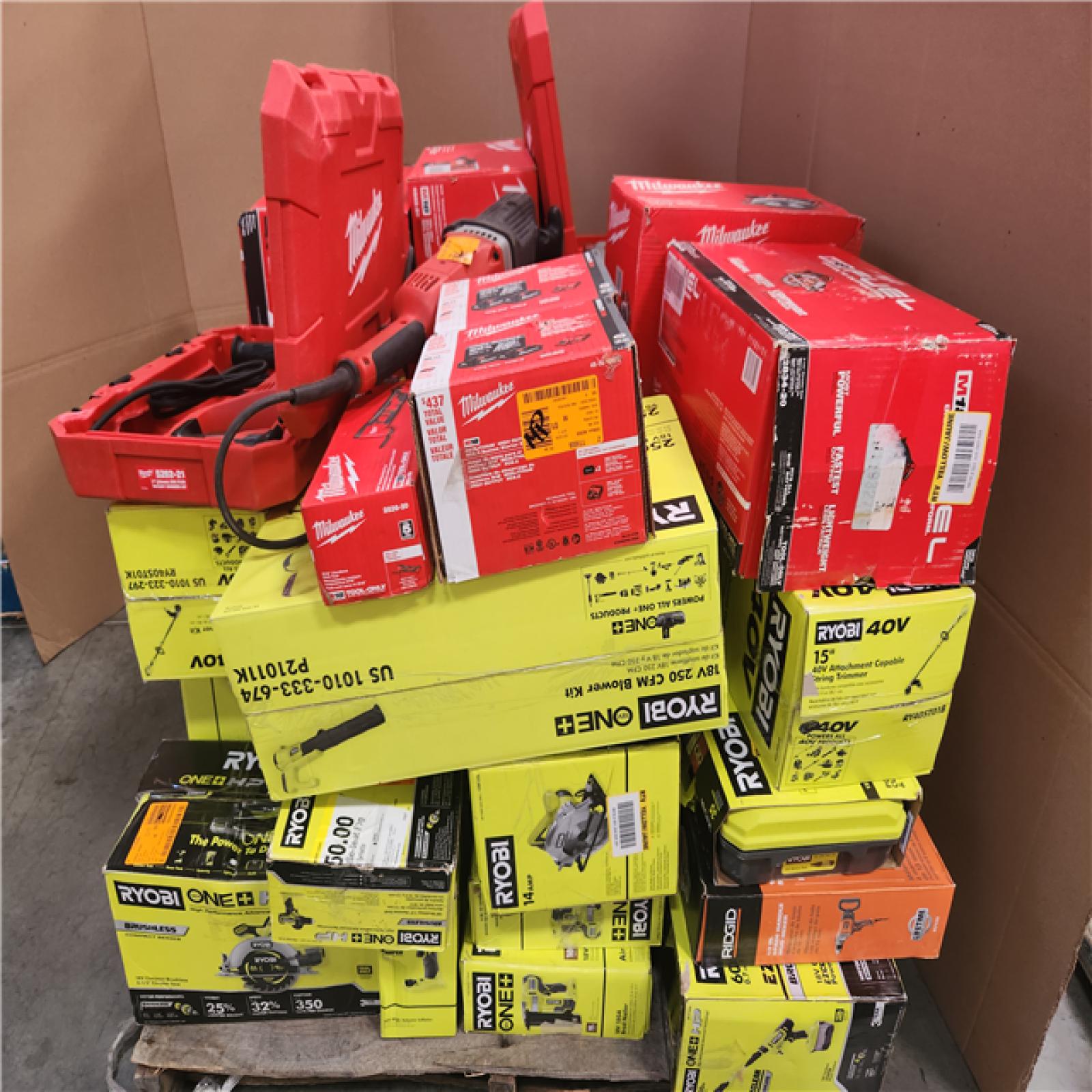 CALIFORNIA AS-IS TOOL PALLET
