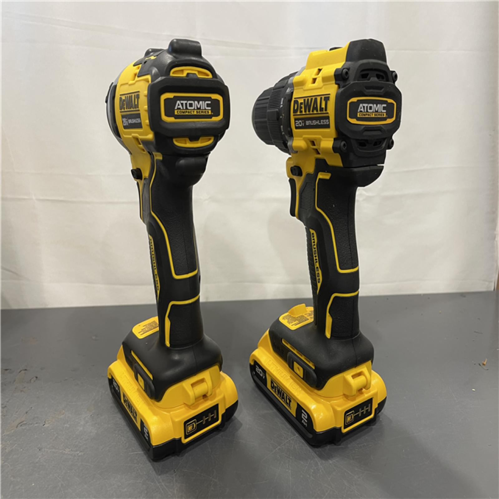 AS-IS - Dewalt ATOMIC 20-Volt MAX Lithium-Ion Cordless Combo Kit