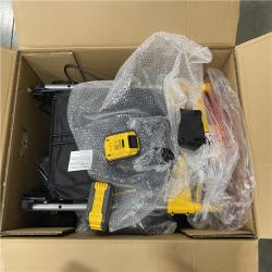 As-Is- FLEXVOLT 2x60V MAX 21 in. Cordless Battery Powered Self Propelled Lawn Mower Kit with  12.0 Ah Batteries and Chargers