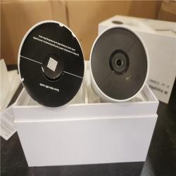 Phoenix AS-IS Google Nest Indoor/Outdoor Wireless Smart Security Camera (Battery) 2-Pack