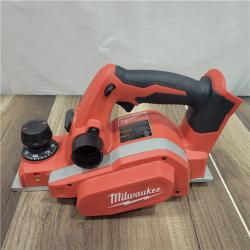 AS-IS  Milwaukee M18 18-Volt Lithium-Ion Cordless 3-1/4 in. Planer (Tool-Only)