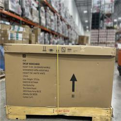 DALLAS LOCATION -AS-IS Husky Tool Storage 72 in. W x 24 in. D 18-Drawer Heavy Duty Adjustable Height Mobile Workbench Cabinet in Matte White