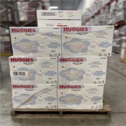 DALLAS LOCATION- Huggies Size 5 Diapers  Snug & Dry Baby Diapers PALLET-(32 CASES)