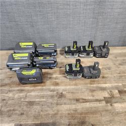 HOUSTON LOCATION - AS-IS RYOBI BATTERY PACK QTY - 10