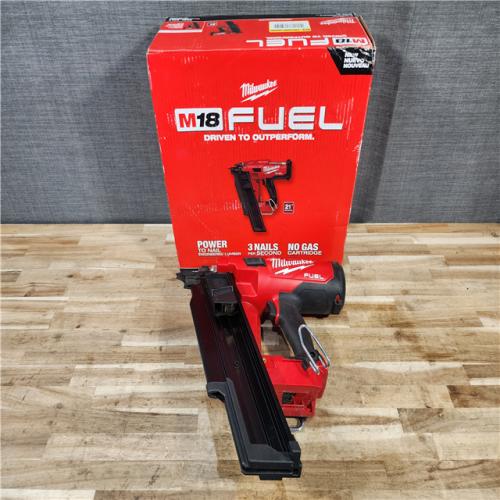 HOUSTON LOCATION - AS-IS Milwaukee FUEL 3-1/2 in. 18-Volt 21-Degree Lithium-Ion Brushless Cordless Framing Nailer (Tool-Only)