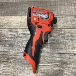 AS-IS Milwaukee 12-Volt Lithium-Ion Compact Brushless Cordless 1/4 in. Impact Driver Kit