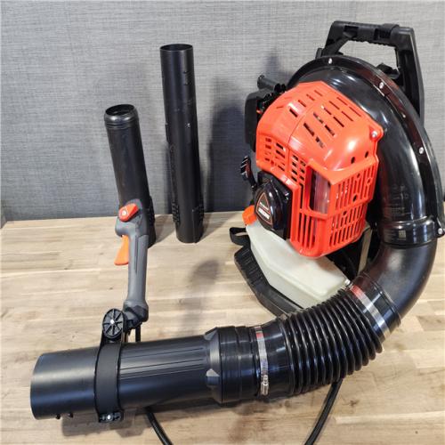 HOUSTON LOCATION - AS-IS ECHO 200 MPH 700 CFM 59.7 Cc Gas Low Exhaust Emission Engine Backpack Leaf Blower with Tube-Mounted Throttle
