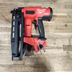 HOUSTON LOCATION - AS-IS (APPEARS LIKE NEW) Milwaukee FUEL 18-Volt Lithium-Ion Brushless Cordless Gen ll 16-Gauge Straight Finish Nailer (Tool Only)