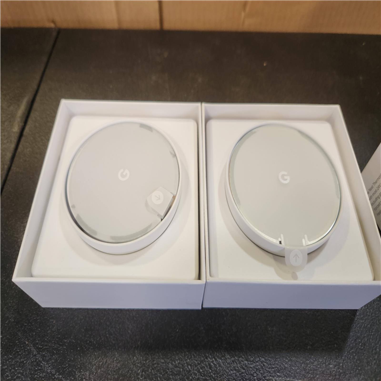 Phoenix AS-IS Google Nest Thermostat - Smart Programmable Wi-Fi Thermostat - (2-Pack)