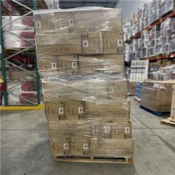 DALLAS LOCATION- Hampton Bay Riley 44 in. LED Brushed Nickel Ceiling Fan with Light Kit PALLET -(63 UNITS)