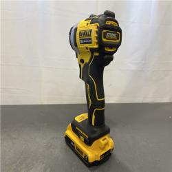 AS-IS - DeWALT ATOMIC 20V Max Lithium-Ion Brushless Cordless Compact 1/4 in. Impact Driver Kit