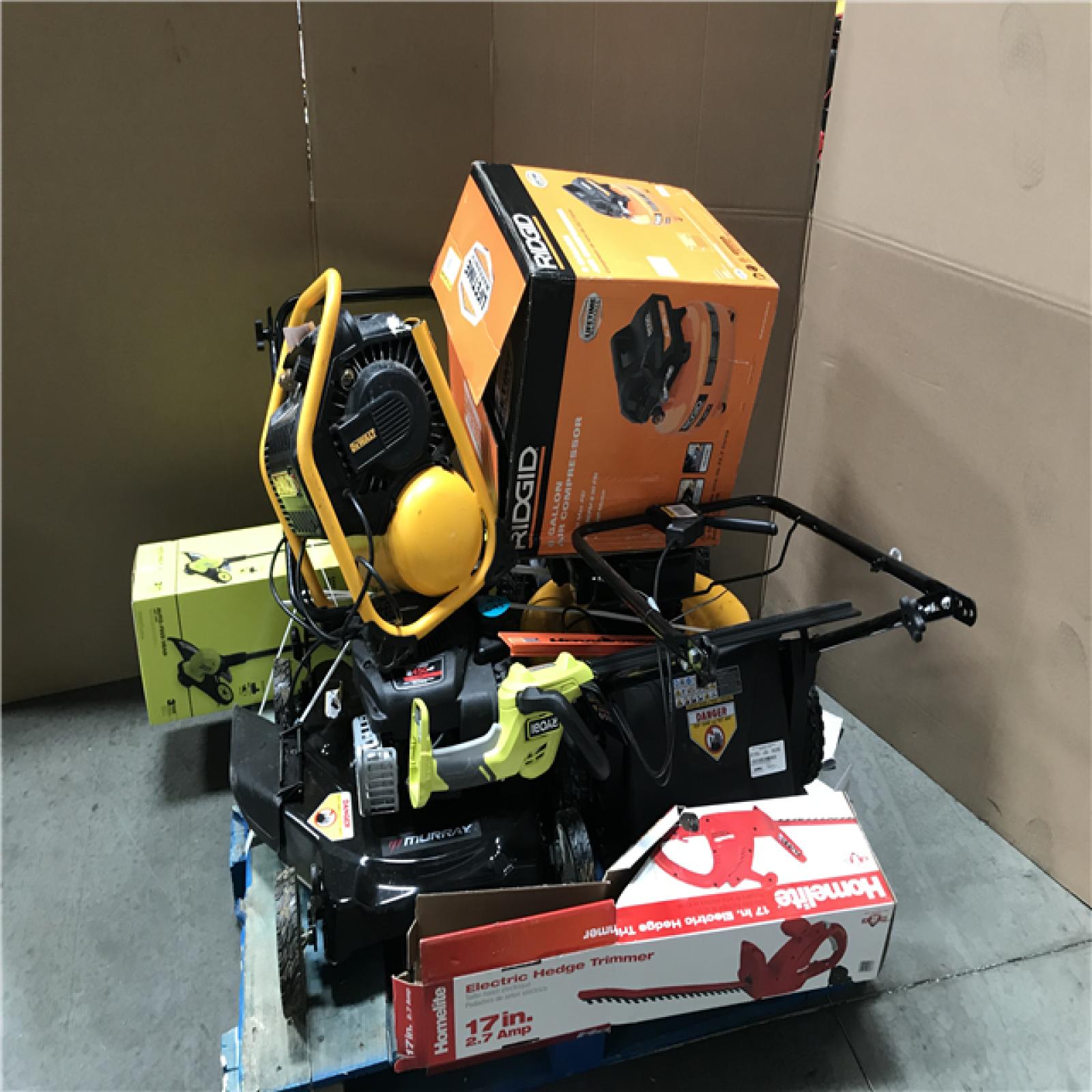 CALIFORNIA AS-IS OUTDOOR POWER EQUIPMENT