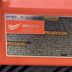 AS-IS Milwaukee 18-Volt Lithium-Ion Cordless Electric Portable Inflator (Tool-Only)