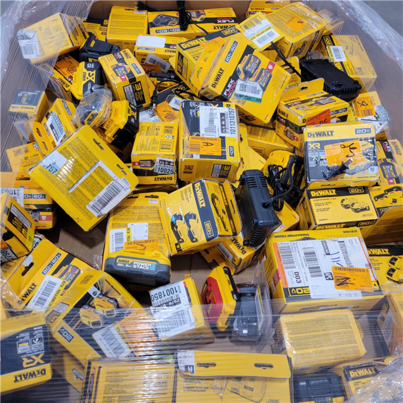 DALLAS LOCATION - AS-IS DEWALT BATTERY PALLET
