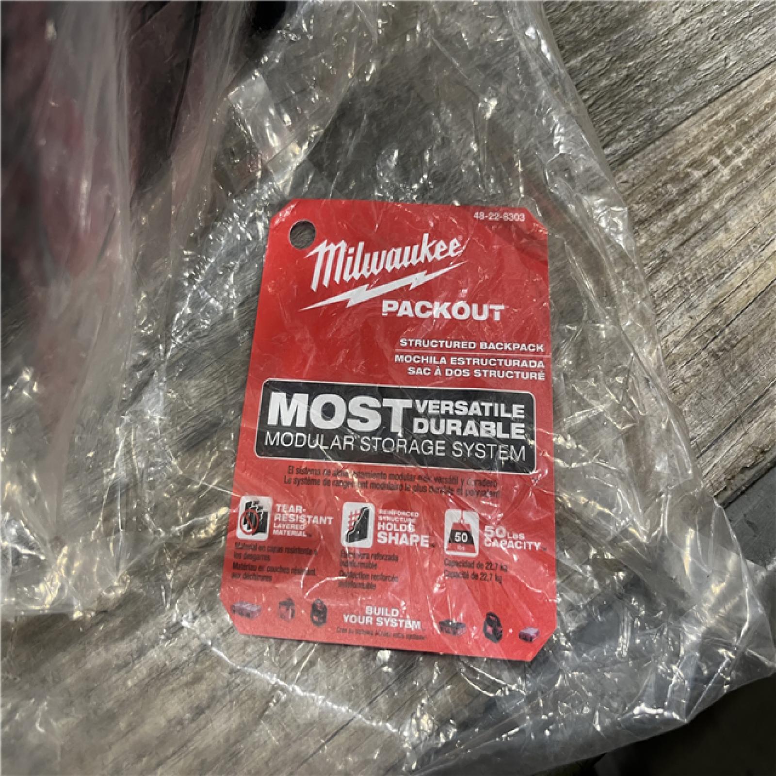 NEW - Milwaukee PACKOUT Structured Backpack