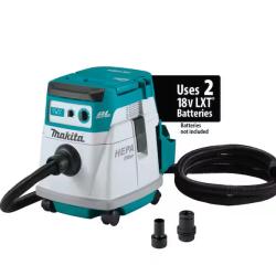 NEW! - MAKITA 18V X2 LXT Lithium-Ion (36V) Brushless Cordless 4 Gallon Dry Dust Extractor (TOOL ONLY)