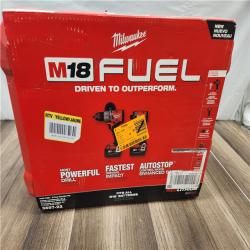 AS-IS  Milwaukee M18 FUEL 18V Lithium-Ion Brushless Cordless Hammer Drill and Impact Driver Combo Kit (2-Tool) with 2 Batteries