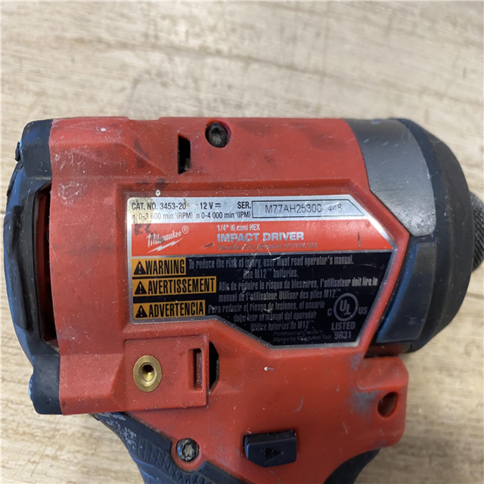 AS-IS Milwaukee FUEL 12-Volt Lithium-Ion Brushless Cordless Hammer Drill and Impact Driver Combo Kit