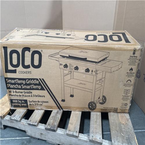 CALIFORNIA LIKE NEW LOCO COOKERS 36 3-BURNER GRIDDLE