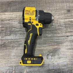 AS-IS DEWALT Atomic 20V Lithium-Ion Cordless Compact 1/2 in. Drill/Driver Kit